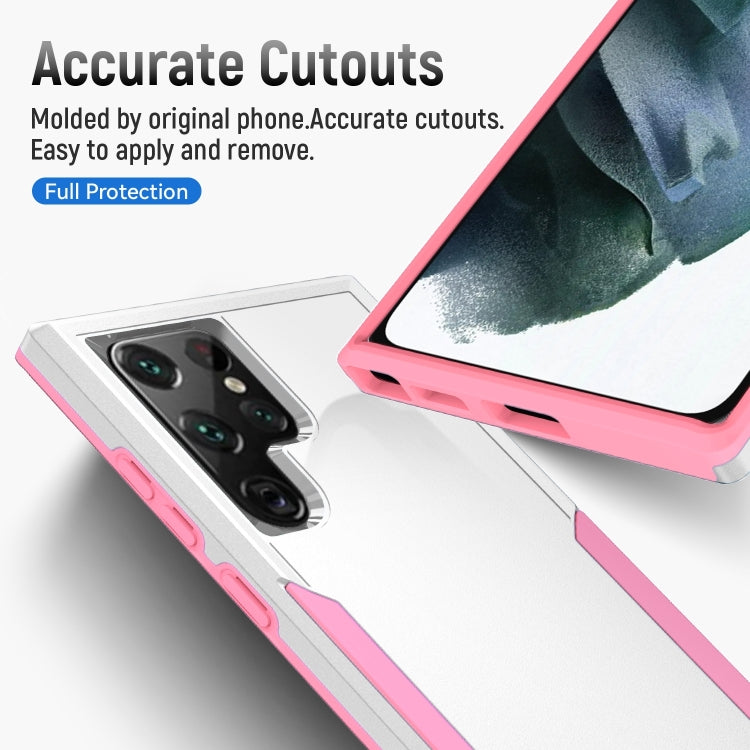 For Samsung Galaxy S23 Ultra 5G Pioneer Armor PC + TPU Phone Case
