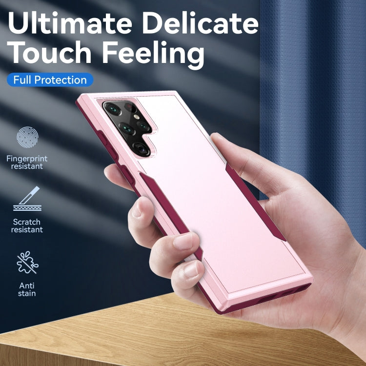 For Samsung Galaxy S23 Ultra 5G Pioneer Armor PC + TPU Phone Case