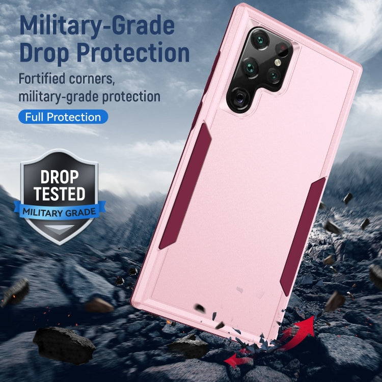 For Samsung Galaxy S23 Ultra 5G Pioneer Armor PC + TPU Phone Case