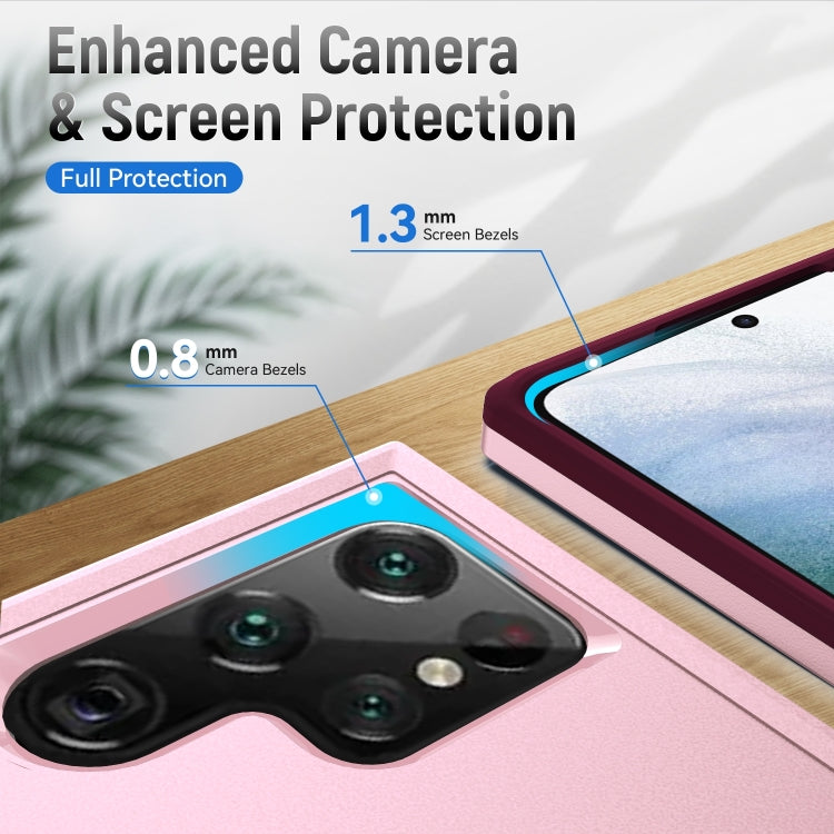 For Samsung Galaxy S23 Ultra 5G Pioneer Armor PC + TPU Phone Case