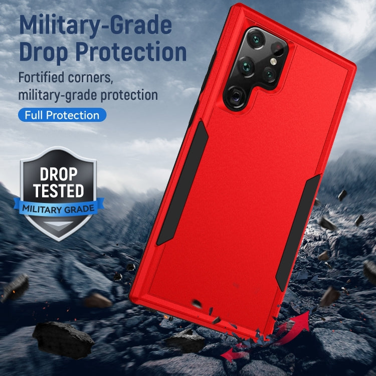 For Samsung Galaxy S23 Ultra 5G Pioneer Armor PC + TPU Phone Case