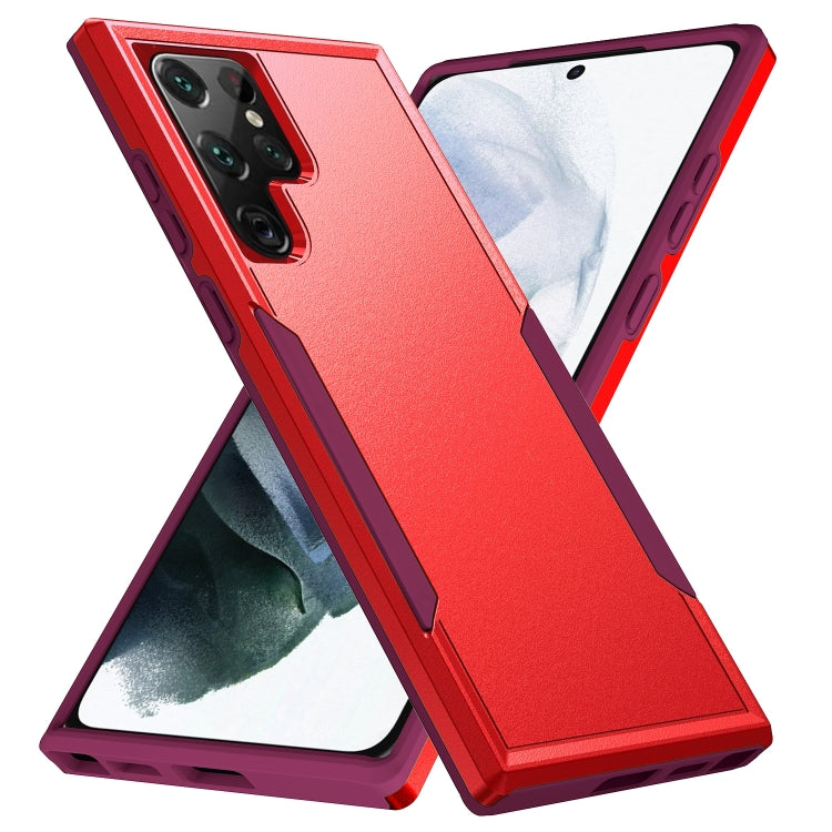 For Samsung Galaxy S23 Ultra 5G Pioneer Armor PC + TPU Phone Case