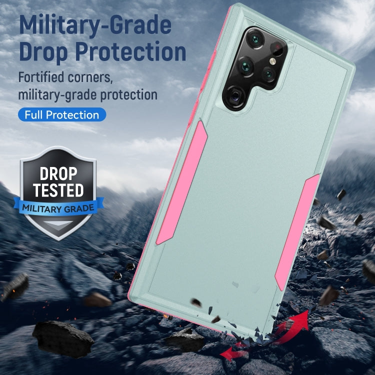 For Samsung Galaxy S23 Ultra 5G Pioneer Armor PC + TPU Phone Case