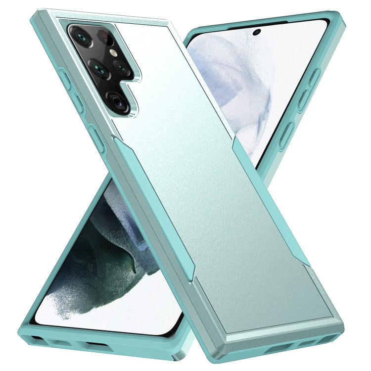 For Samsung Galaxy S23 Ultra 5G Pioneer Armor PC + TPU Phone Case