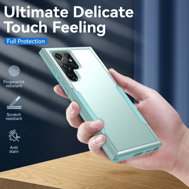 For Samsung Galaxy S23 Ultra 5G Pioneer Armor PC + TPU Phone Case