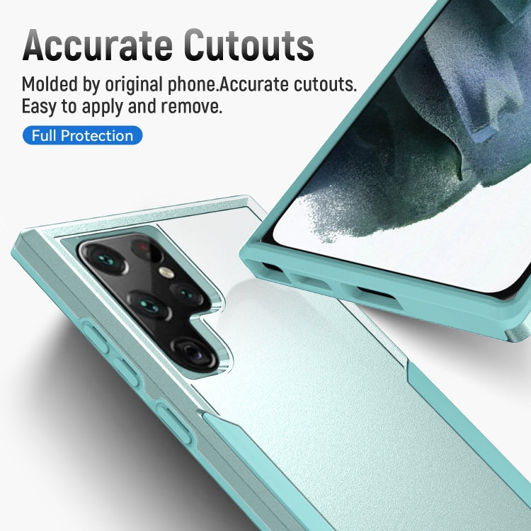 For Samsung Galaxy S23 Ultra 5G Pioneer Armor PC + TPU Phone Case