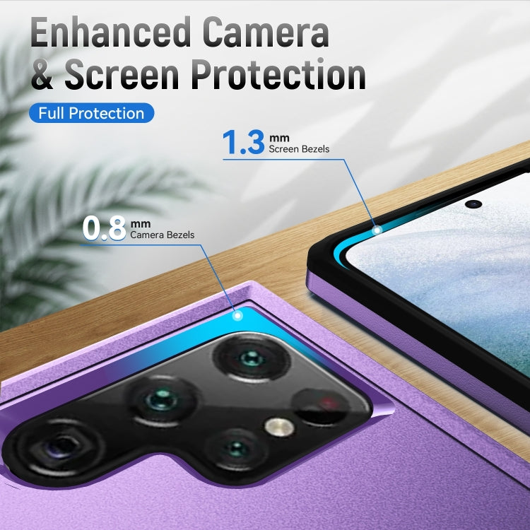 For Samsung Galaxy S23 Ultra 5G Pioneer Armor PC + TPU Phone Case