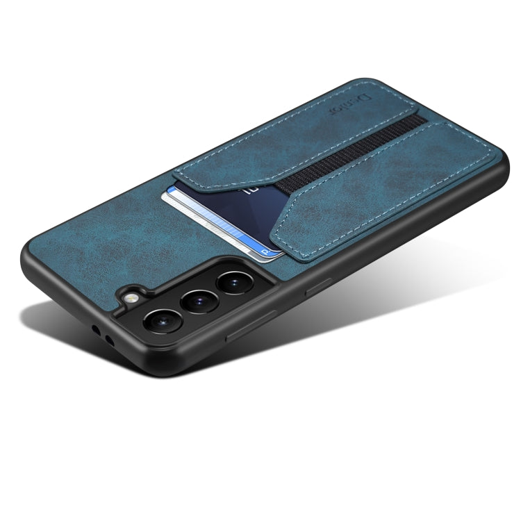 For Samsung Galaxy S21 5G Denior DV Elastic Card PU Back Cover Phone Case