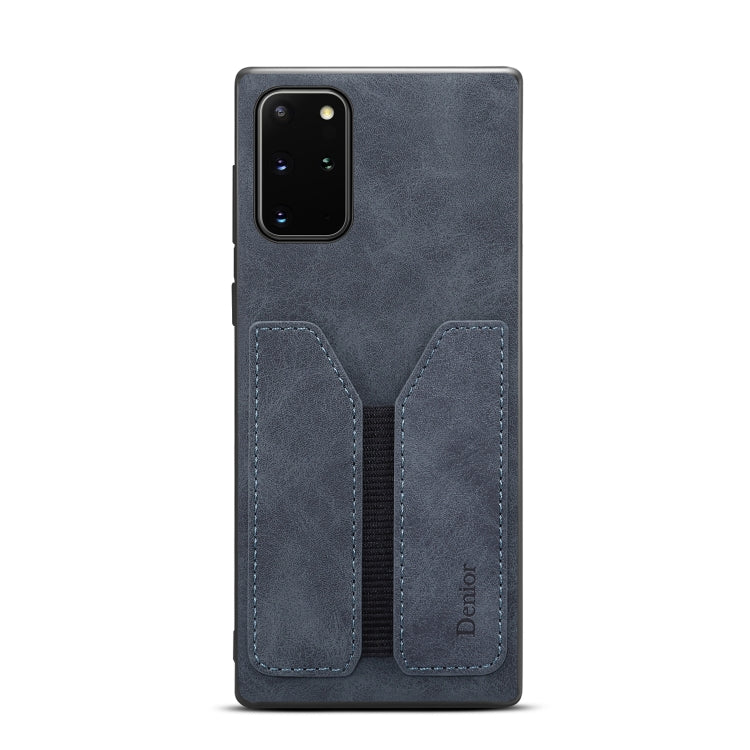 For Samsung Galaxy Note20 Denior DV Elastic Card PU Back Cover Phone Case