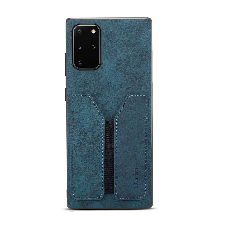 For Samsung Galaxy Note20 Denior DV Elastic Card PU Back Cover Phone Case