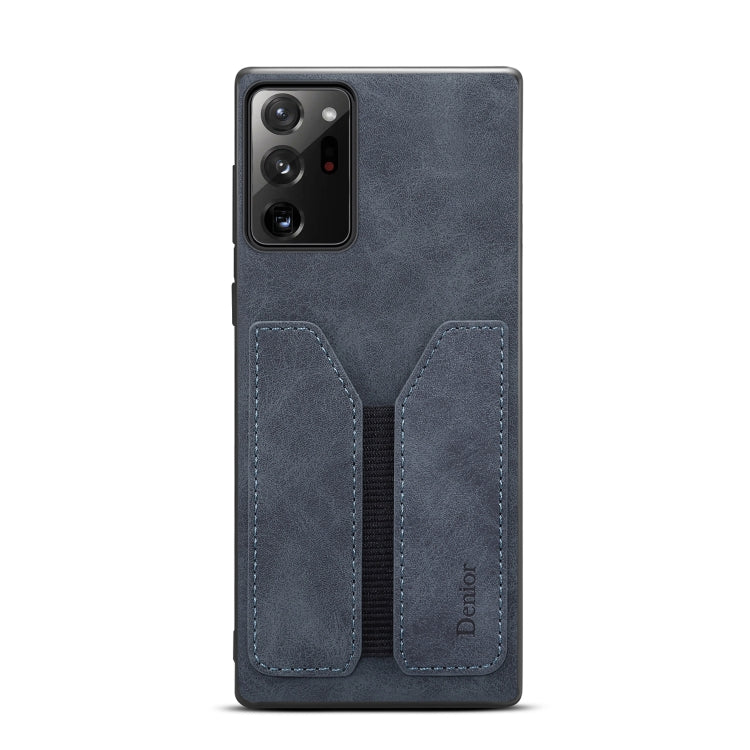 For Samsung Galaxy Note20 Ultra Denior DV Elastic Card PU Back Cover Phone Case
