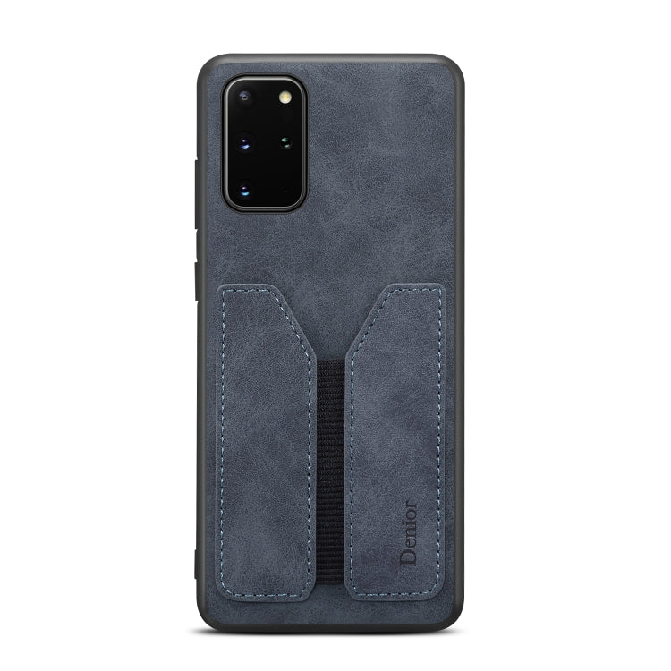 For Samsung Galaxy S20 Denior DV Elastic Card PU Back Cover Phone Case