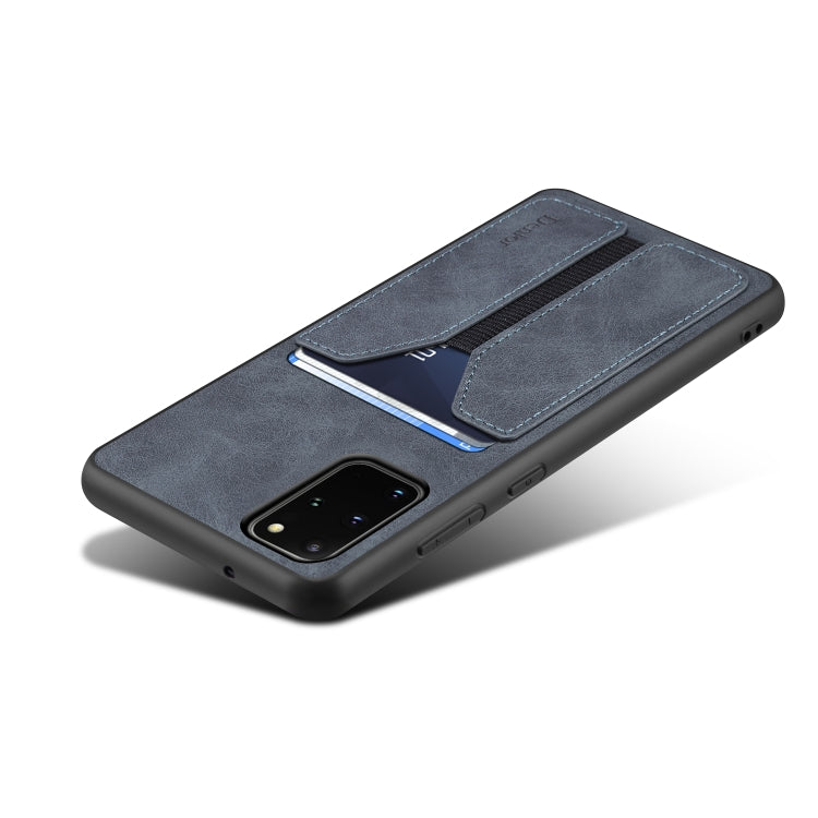For Samsung Galaxy S20 Denior DV Elastic Card PU Back Cover Phone Case