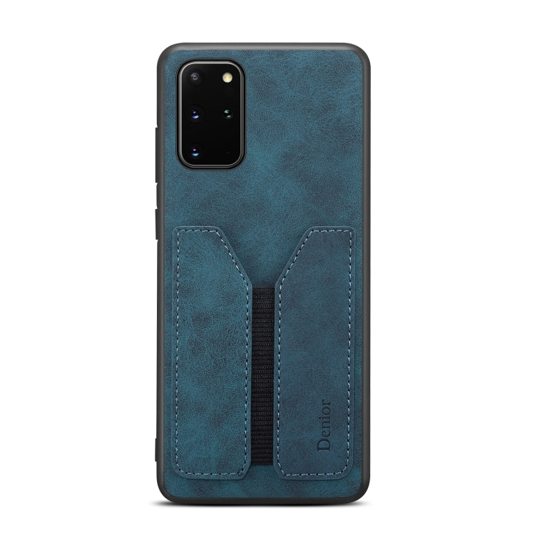 For Samsung Galaxy S20 Denior DV Elastic Card PU Back Cover Phone Case