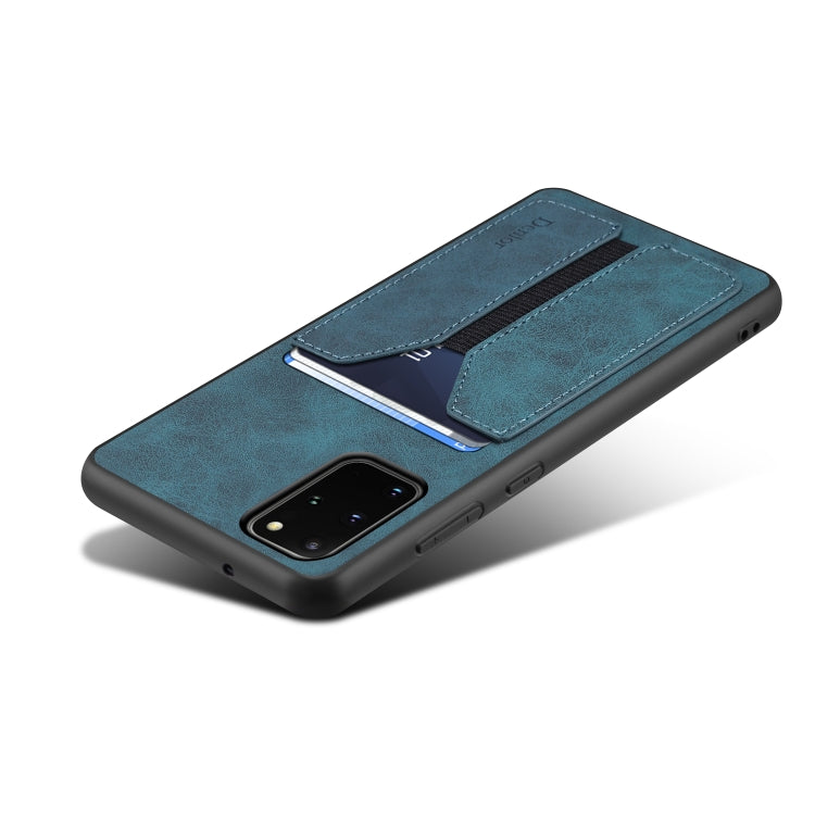 For Samsung Galaxy S20 Denior DV Elastic Card PU Back Cover Phone Case