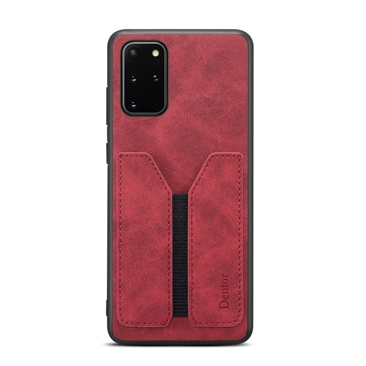 For Samsung Galaxy S20 Denior DV Elastic Card PU Back Cover Phone Case