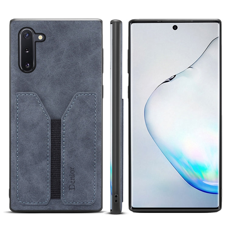 For Samsung Galaxy Note10 Denior DV Elastic Card PU Back Cover Phone Case