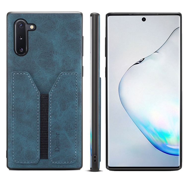 For Samsung Galaxy Note10 Denior DV Elastic Card PU Back Cover Phone Case