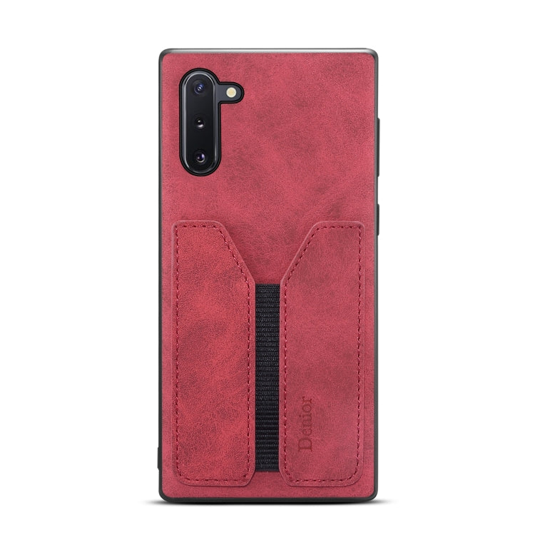 For Samsung Galaxy Note10 Denior DV Elastic Card PU Back Cover Phone Case