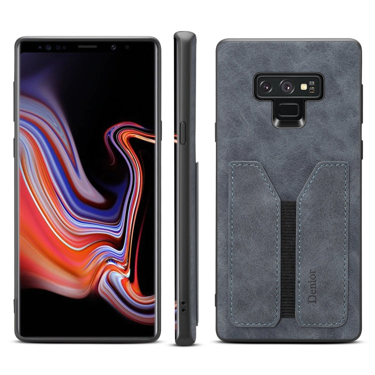 For Samsung Galaxy Note9 Denior DV Elastic Card PU Back Cover Phone Case