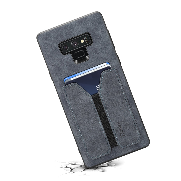 For Samsung Galaxy Note9 Denior DV Elastic Card PU Back Cover Phone Case