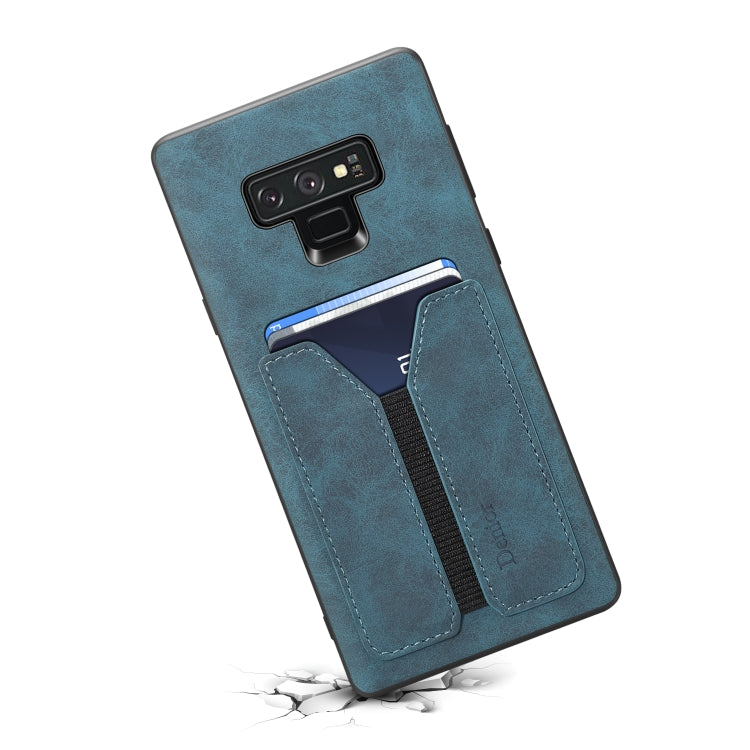 For Samsung Galaxy Note9 Denior DV Elastic Card PU Back Cover Phone Case