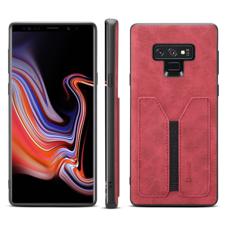 For Samsung Galaxy Note9 Denior DV Elastic Card PU Back Cover Phone Case
