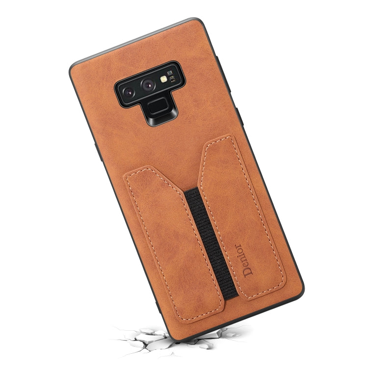 For Samsung Galaxy Note9 Denior DV Elastic Card PU Back Cover Phone Case