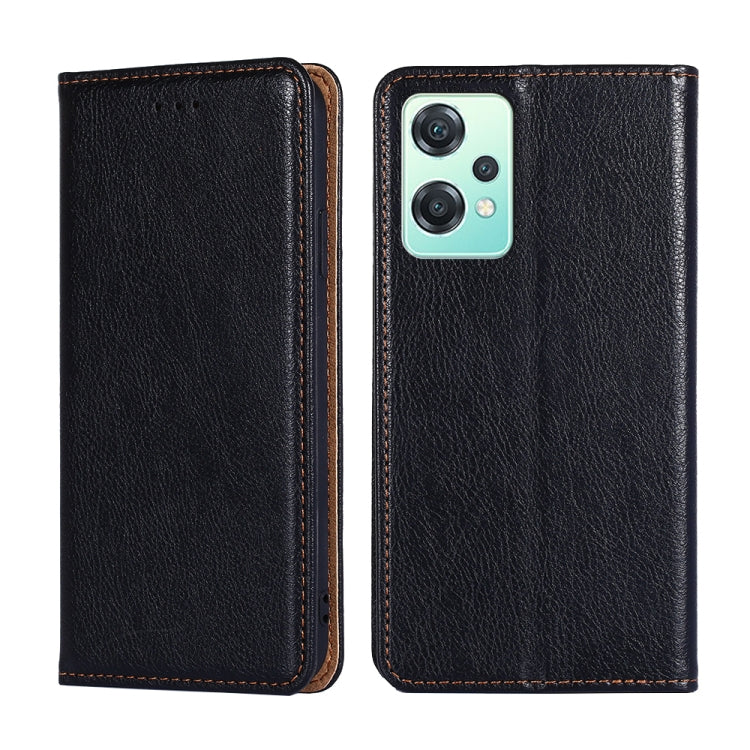 For OPPO K10x 5G Gloss Oil Solid Color Magnetic Leather Phone Case