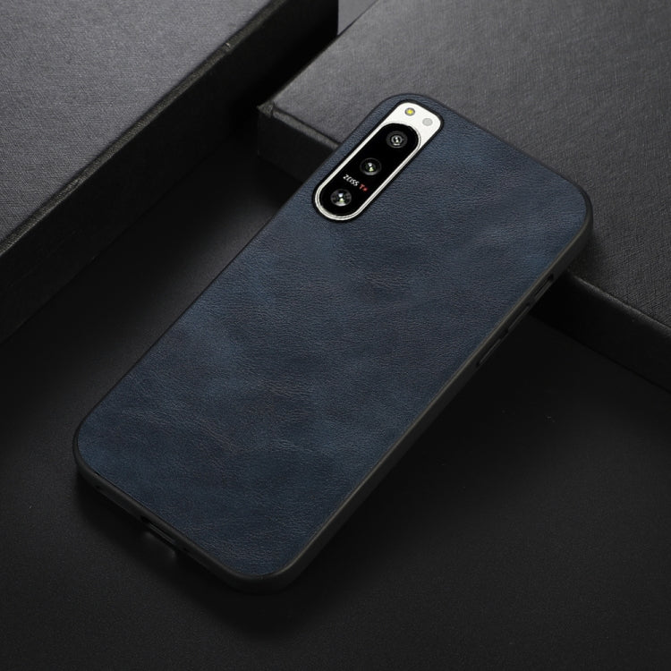 For Sony Xperia 5 IV Cowhide Texture PU Phone Case