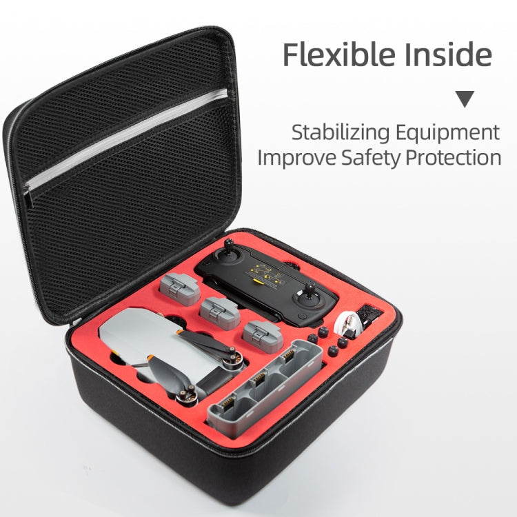 For DJI Mini SE Square Shockproof Hard Case Carrying Storage Bag, Size: 26 x 23 x 11cm