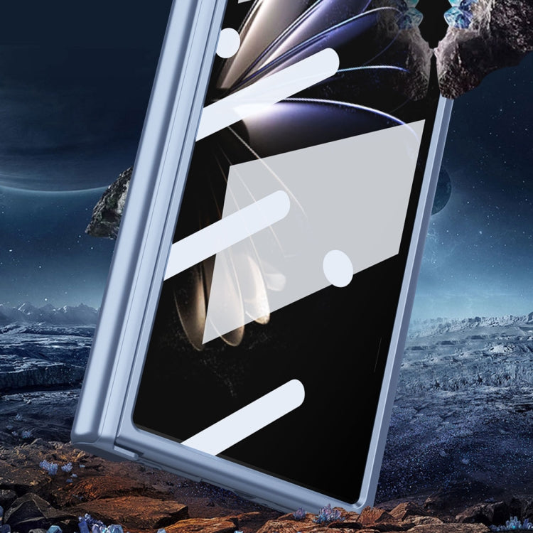 For Xiaomi Mix Fold 2 Electroplating Hinged Folding Phone Case with S Pen Fold Edtion