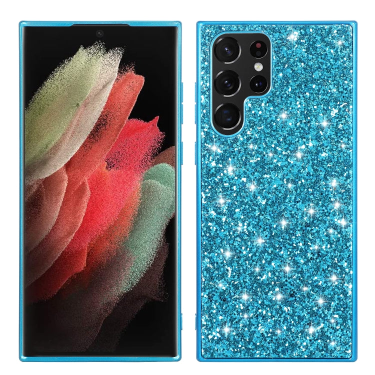 For Samsung Galaxy S23 Ultra 5G Glitter Powder Shockproof TPU Phone Case