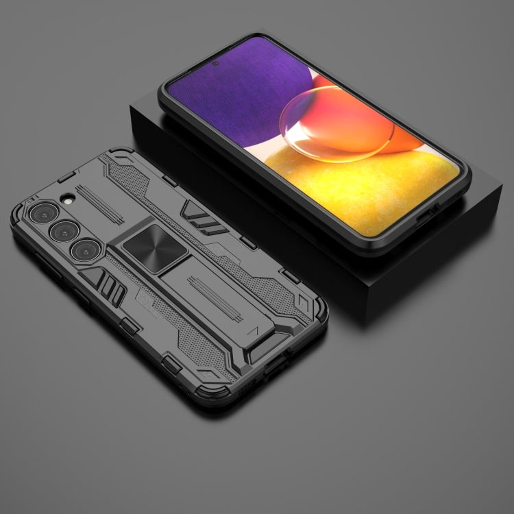 For Samsung Galaxy S23 5G Supersonic PC + TPU Shock-proof Phone Case with Holder