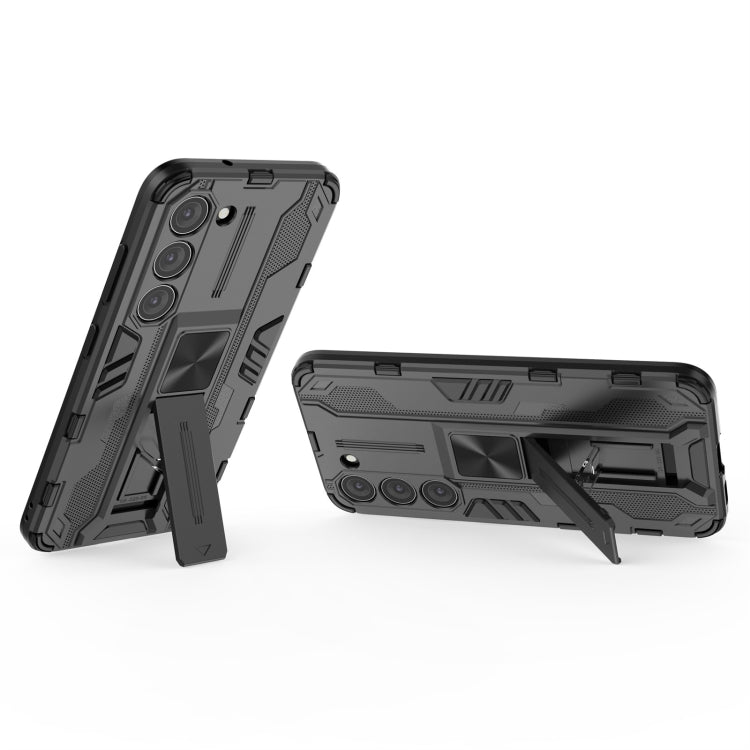 For Samsung Galaxy S23 5G Supersonic PC + TPU Shock-proof Phone Case with Holder