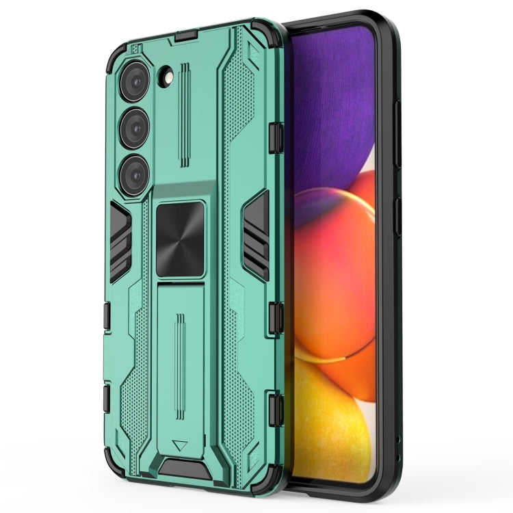 For Samsung Galaxy S23 5G Supersonic PC + TPU Shock-proof Phone Case with Holder