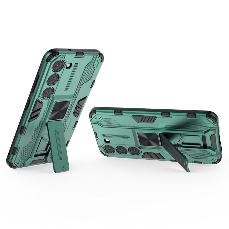 For Samsung Galaxy S23 5G Supersonic PC + TPU Shock-proof Phone Case with Holder