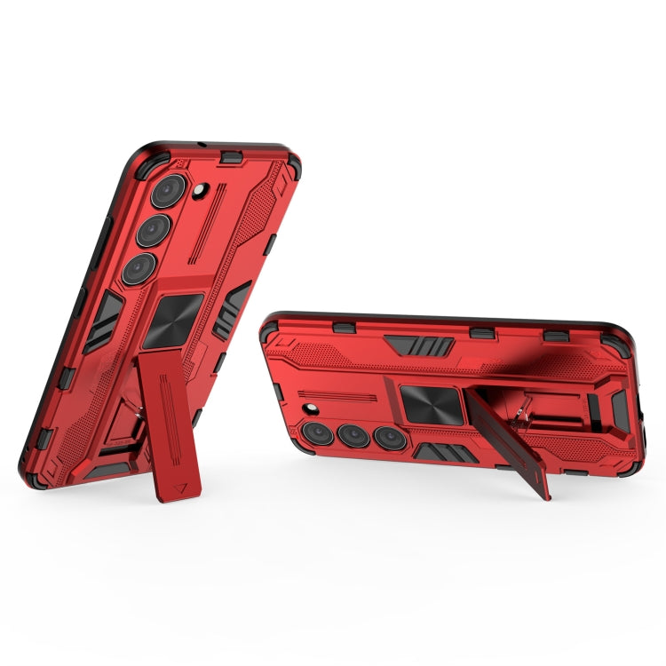 For Samsung Galaxy S23 5G Supersonic PC + TPU Shock-proof Phone Case with Holder