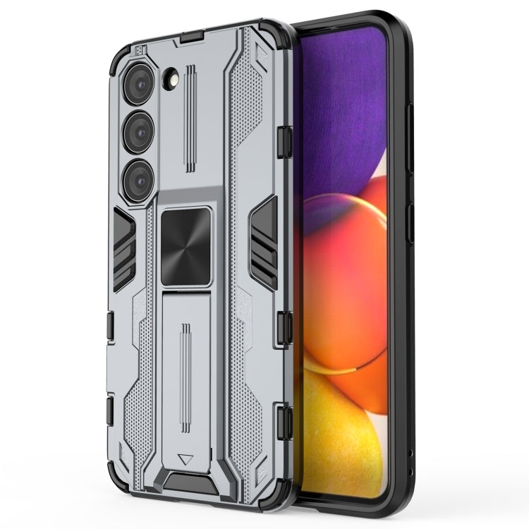 For Samsung Galaxy S23 5G Supersonic PC + TPU Shock-proof Phone Case with Holder