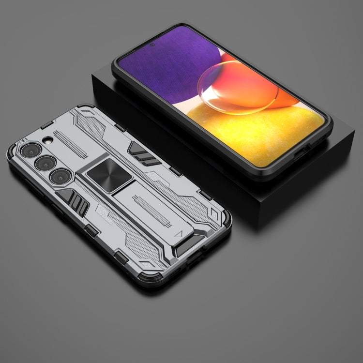 For Samsung Galaxy S23 5G Supersonic PC + TPU Shock-proof Phone Case with Holder