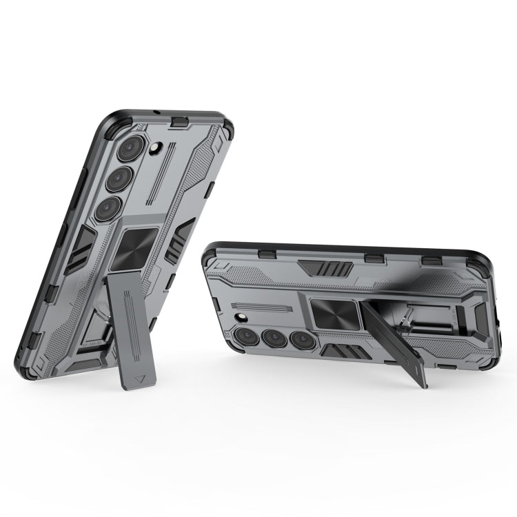For Samsung Galaxy S23 5G Supersonic PC + TPU Shock-proof Phone Case with Holder