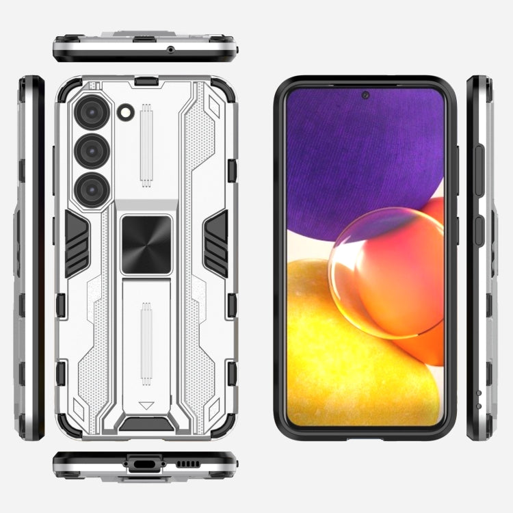 For Samsung Galaxy S23 5G Supersonic PC + TPU Shock-proof Phone Case with Holder