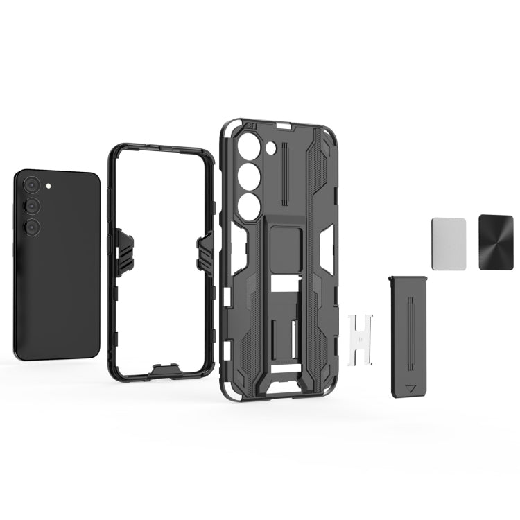For Samsung Galaxy S23 5G Supersonic PC + TPU Shock-proof Phone Case with Holder