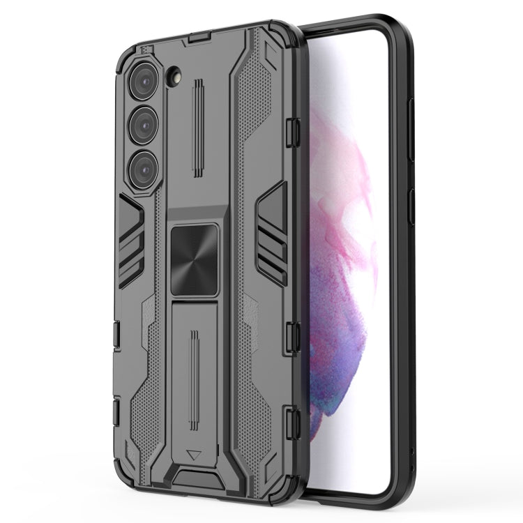 For Samsung Galaxy S23+ 5G Supersonic PC + TPU Shock-proof Phone Case with Holder