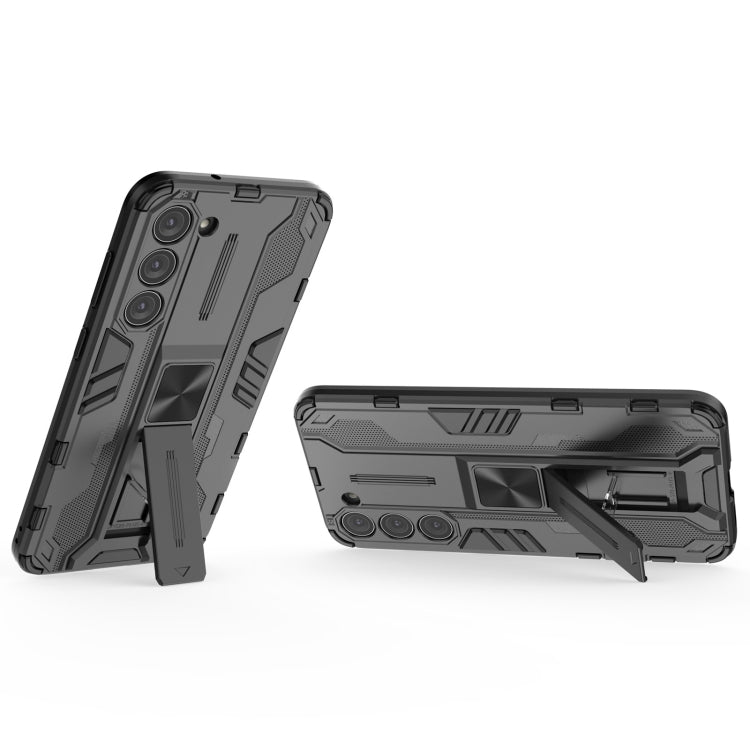 For Samsung Galaxy S23+ 5G Supersonic PC + TPU Shock-proof Phone Case with Holder