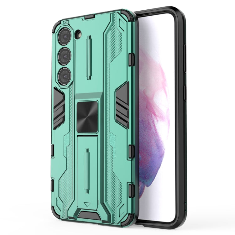 For Samsung Galaxy S23+ 5G Supersonic PC + TPU Shock-proof Phone Case with Holder