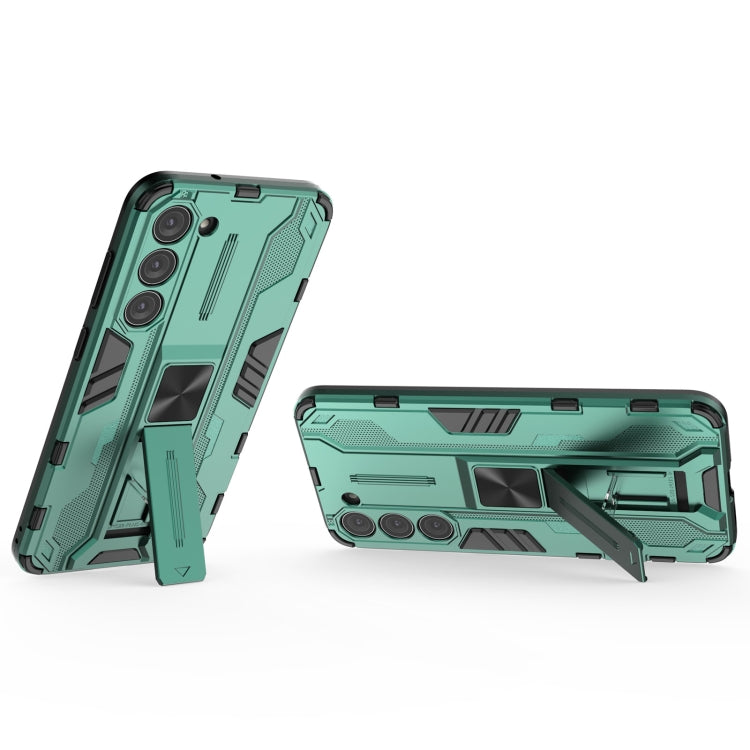 For Samsung Galaxy S23+ 5G Supersonic PC + TPU Shock-proof Phone Case with Holder