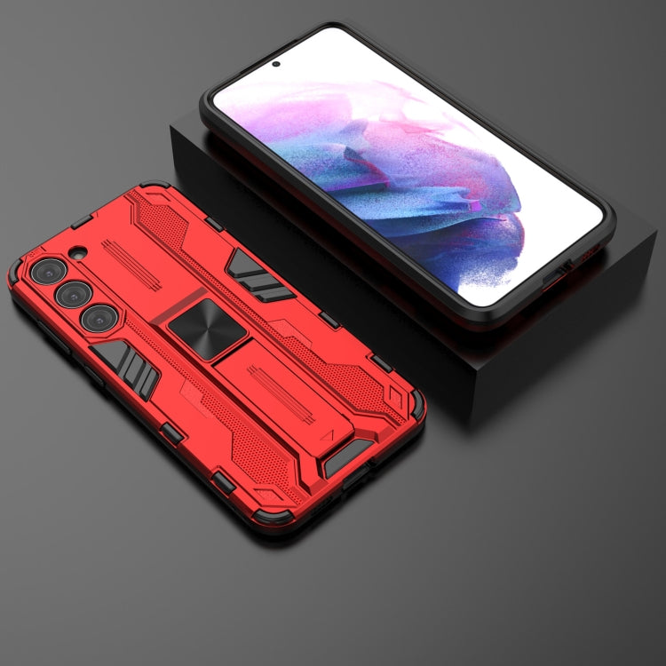 For Samsung Galaxy S23+ 5G Supersonic PC + TPU Shock-proof Phone Case with Holder