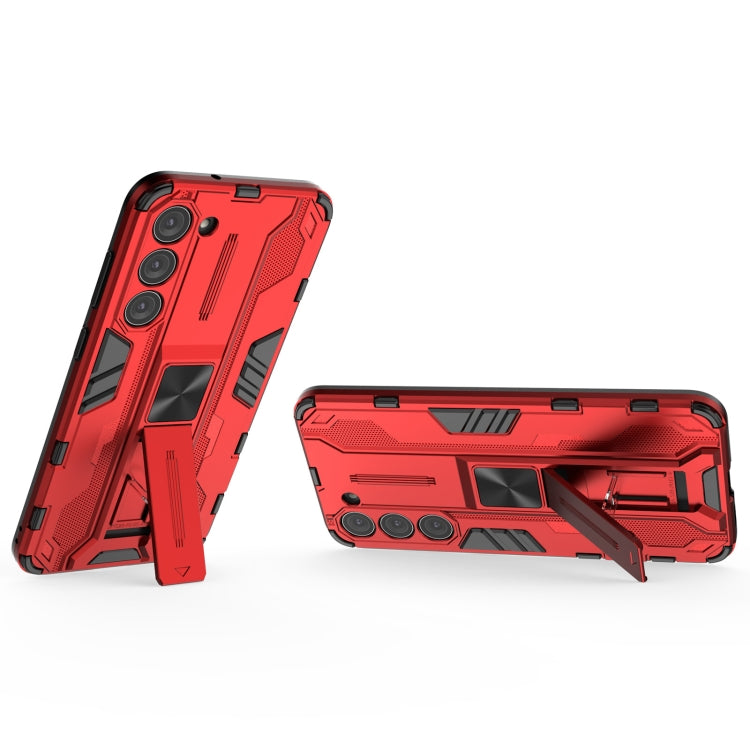 For Samsung Galaxy S23+ 5G Supersonic PC + TPU Shock-proof Phone Case with Holder