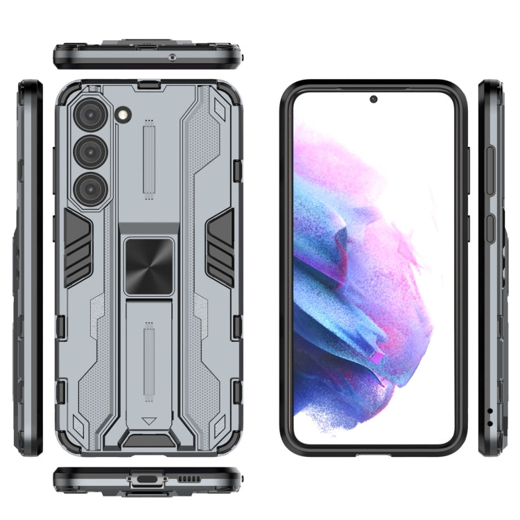 For Samsung Galaxy S23+ 5G Supersonic PC + TPU Shock-proof Phone Case with Holder